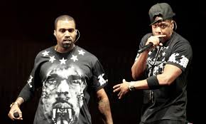 On Stage, Hov and Yezzy .. .