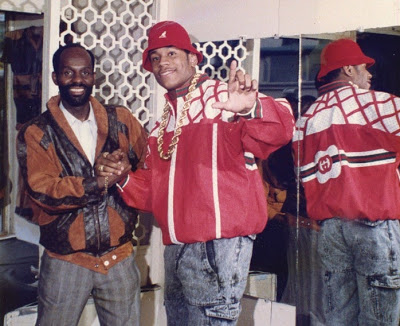 Dapper Dan with LL Cool J.