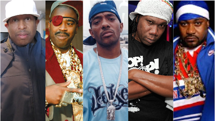 DJ Premier, Slick Rick, Prodigy, KRS-One, Ghost Face